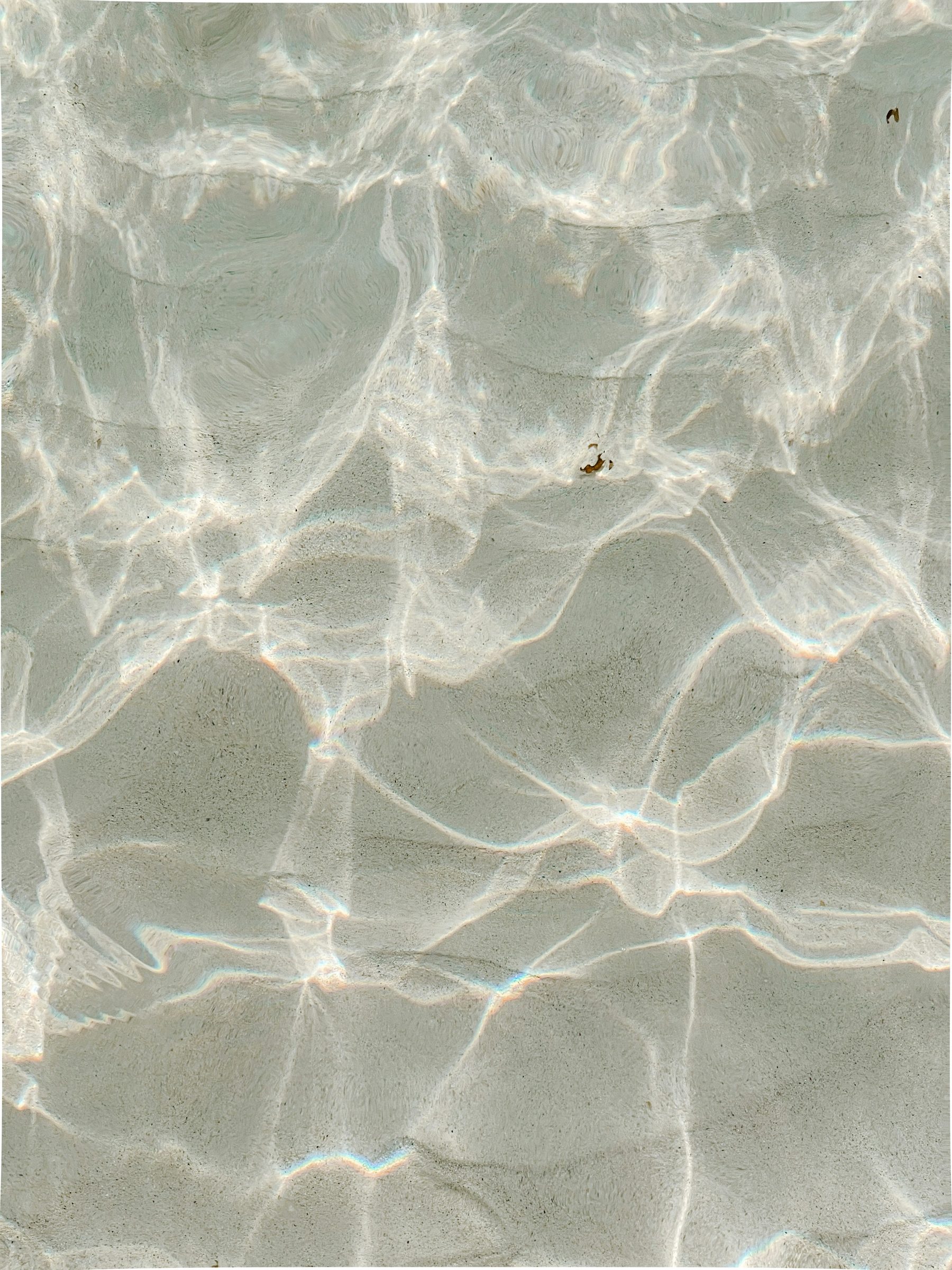 A pale sandbar in turquoise water, Turks and Caicos, Caribbean
