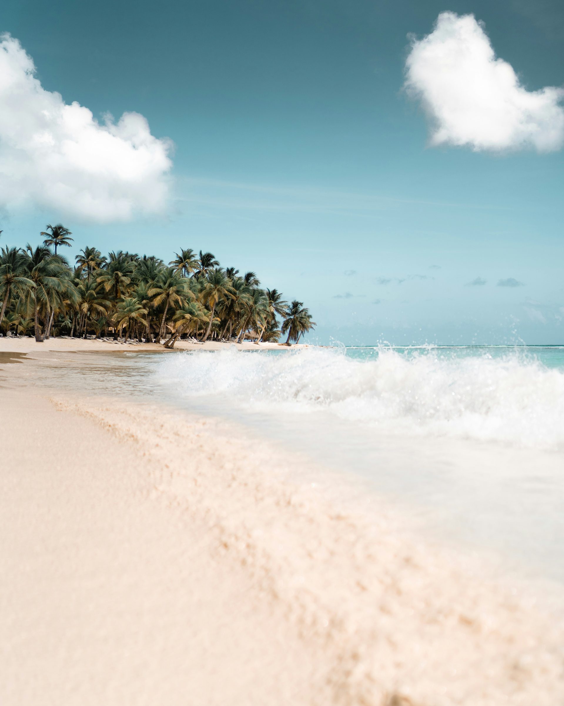 Warm tropical shore, Mauritius