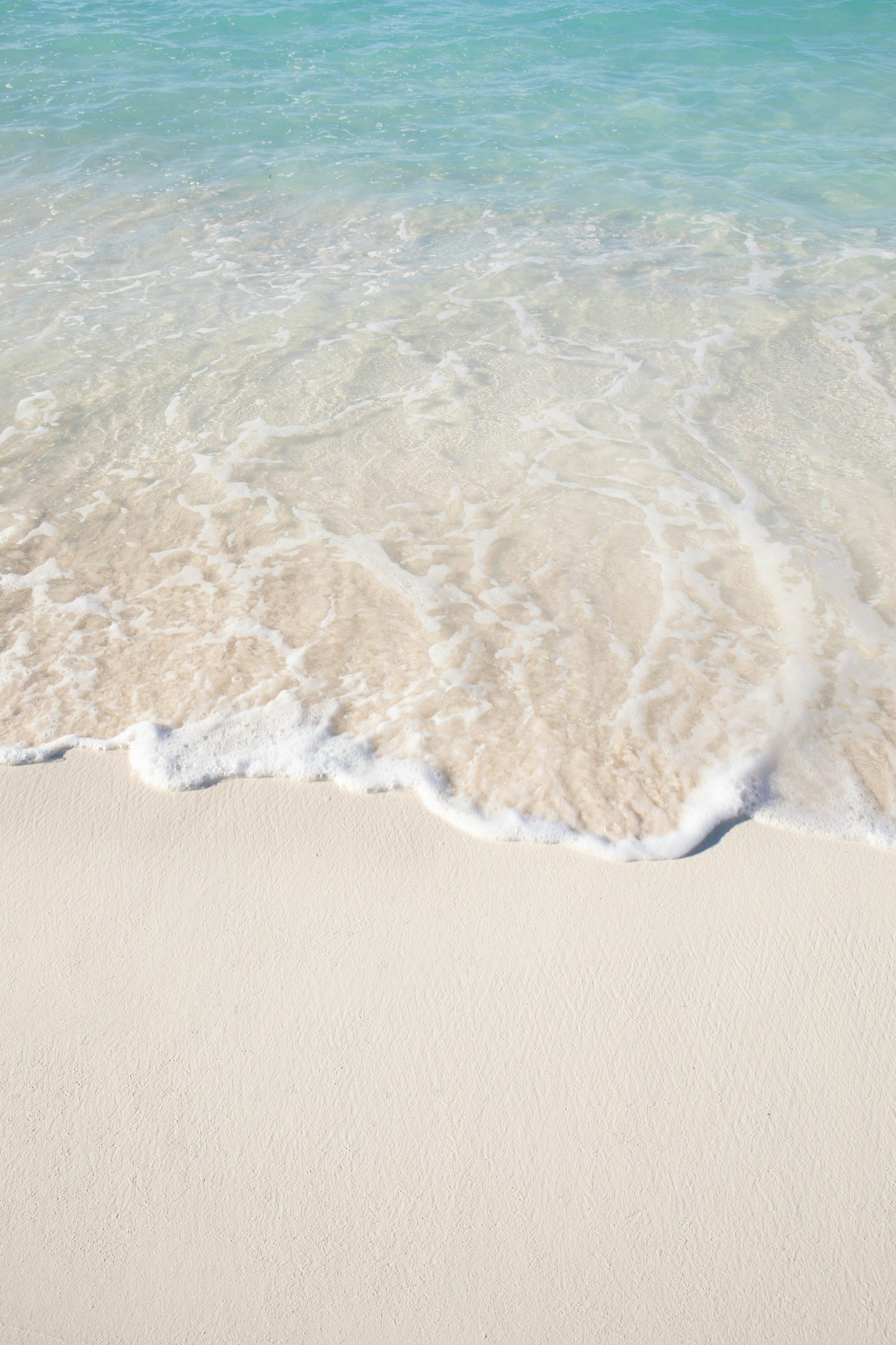 Powder sand and clear shallows, Turks and Caicos, Caribbean