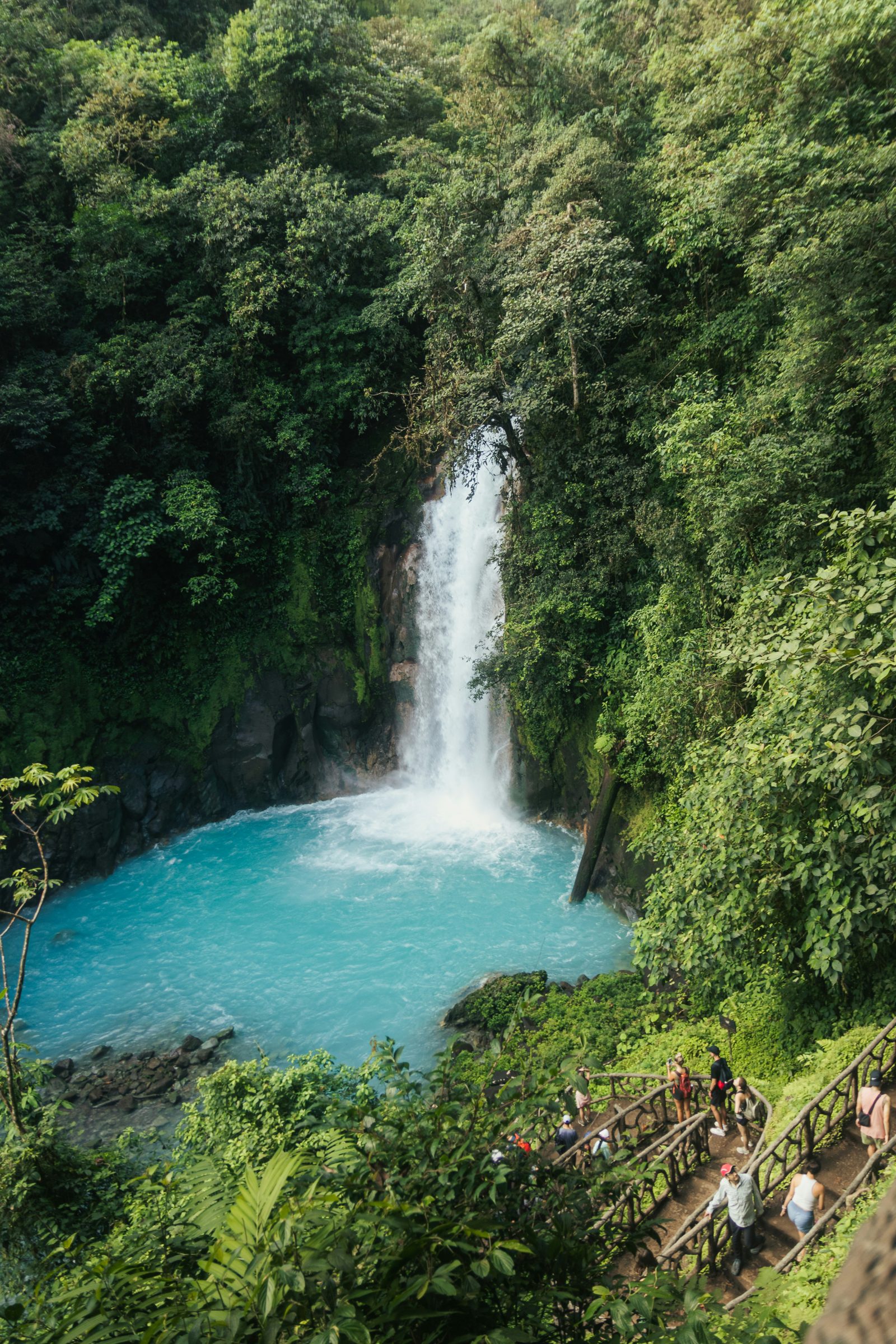 A white-water and waterfall-rappel day, Costa Rica
