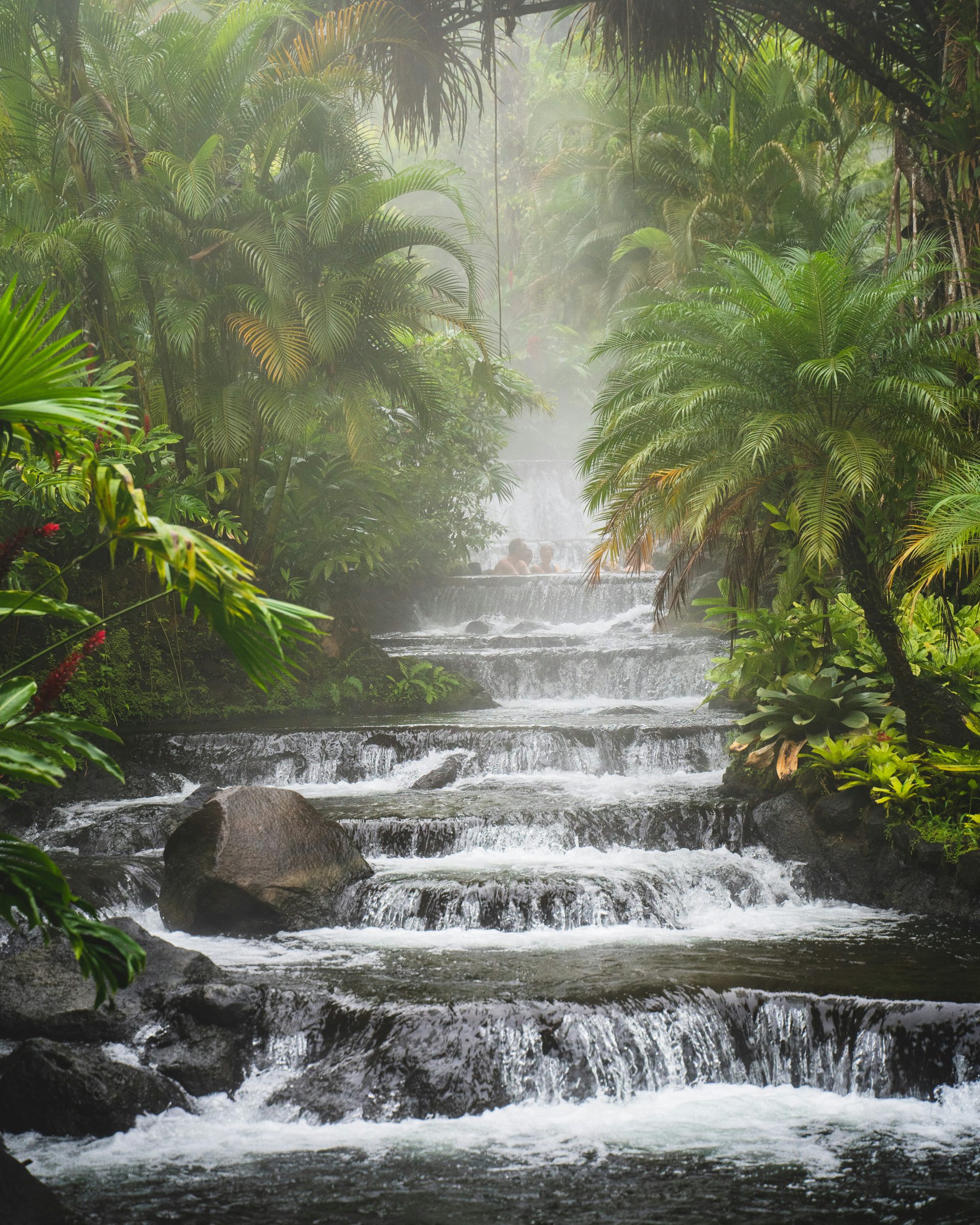 Volcanic hot springs near Arenal, Costa Rica