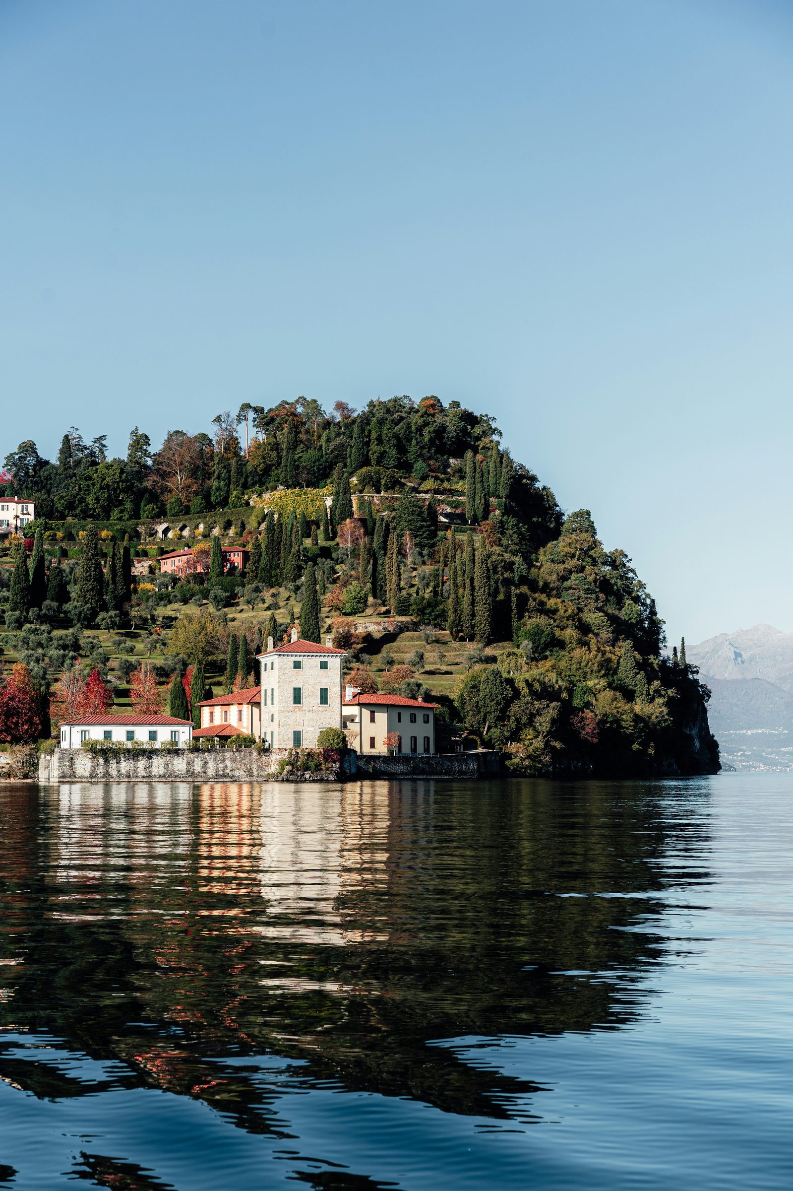 A villa on Lake Como, Italy