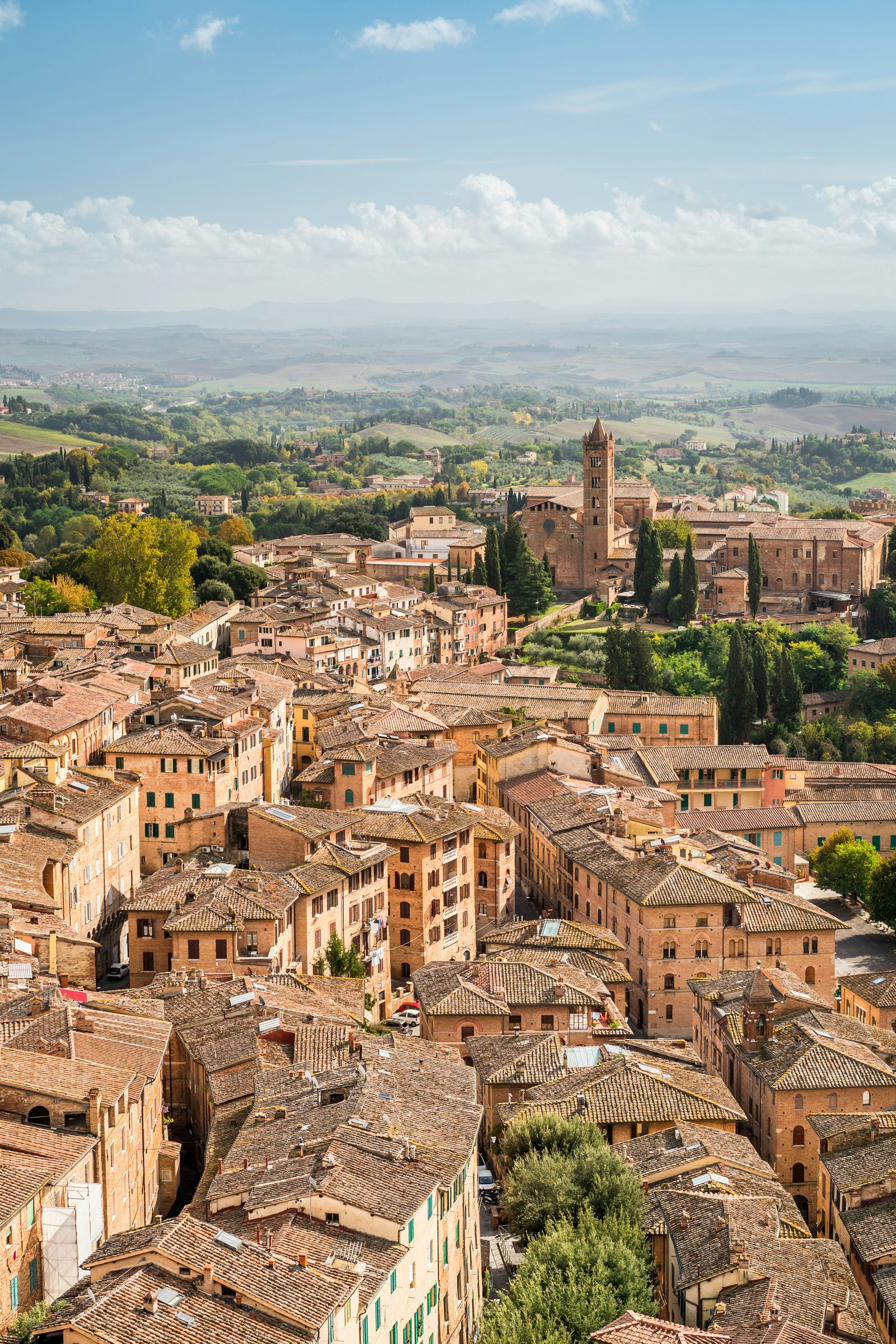 A Tuscan hill town, Italy